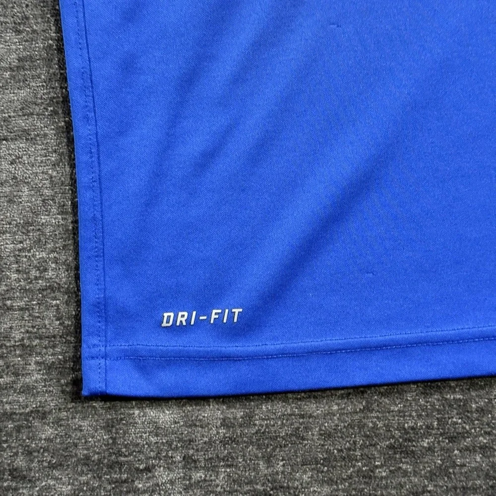 Nike Dri-Fit Men's‎ Size XXL Boise State Broncos Striped Short Sleeve Polo Shirt